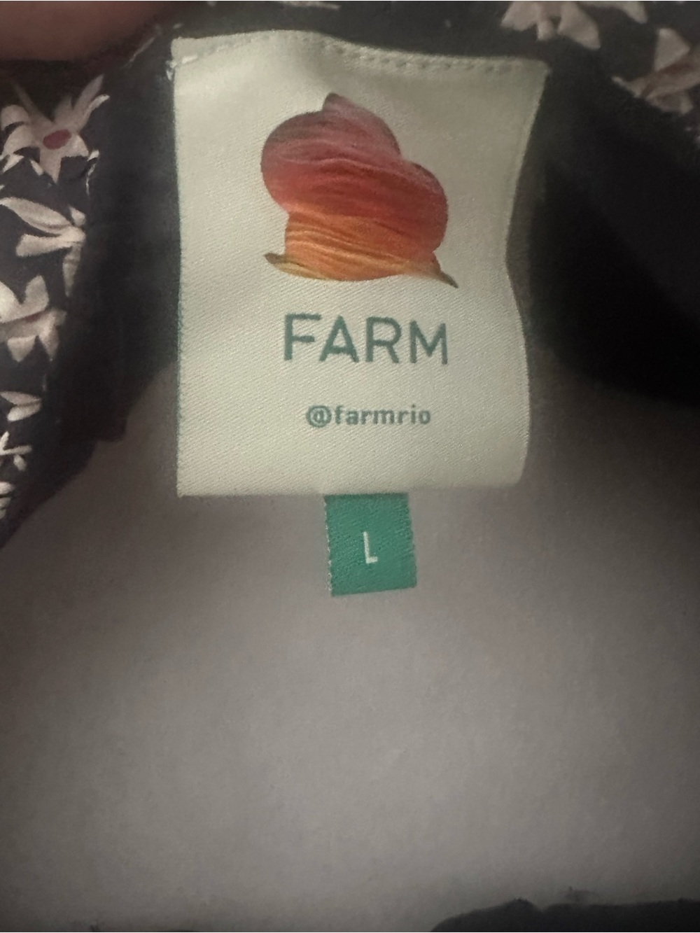 Farm Rio Jujus Garden maxi dress in large - Picture 6 of 8